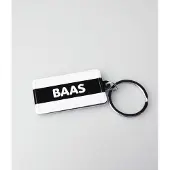 Paper Dreams Sleutelhanger Baas 13,5 X 4,5 Cm Staal Zwart/wit