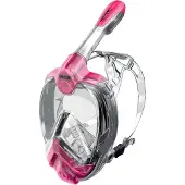 Seac Sub Libera +10 Junior Snorkeling Mask Transparant,Roze S-M Kinderen