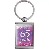 Miko Sentiment - fotolijstje - sleutelhanger - 65 jaar