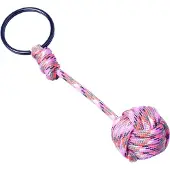 Munkees Sleutelhanger Paracord Pink Camo Roze 8,5 Cm