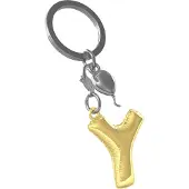 Metalmorphose Initialen Alfabet Sleutelhanger Letter Y