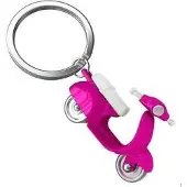 Metalmorphose Sleutelhanger scooter fel roze design