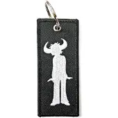 Rock Off Jamiroquai - Icon Logo Sleutelhanger - Zwart