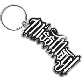 Rock Off Miss May I - Logo Sleutelhanger - Wit/Zwart