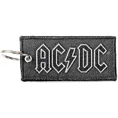 Rock Off AC/DC - Logo Sleutelhanger - Zwart
