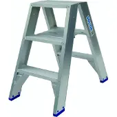 Solide Professionele Dubbele Trap 2x3 Treden - DT03
