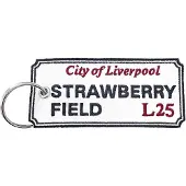 Rock Off - Strawberry Field, Liverpool Sign Sleutelhanger - Multicolours