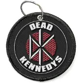 Rock Off Dead Kennedys - Circle Logo Sleutelhanger - Zwart