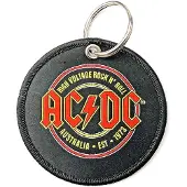 Rock Off AC/DC - Est. 1973 Sleutelhanger - Zwart