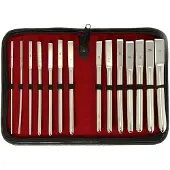 Rimba - Dilator set (14 maten) compleet in luxe bewaar hoes