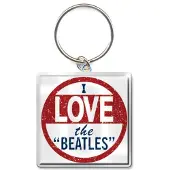 Rock Off The Beatles - I Love The Beatles Sleutelhanger - Multicolours