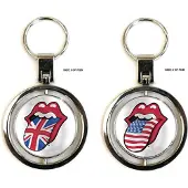 The Rolling Stones Rolling Stones - UK & US Tongues Spinner Sleutelhanger