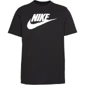 Nike Shirt 'Icon Futura' zwart / wit
