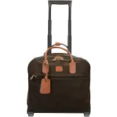 Bric's Life 2 wielen Zakelijke trolley 38 cm Laptopvak olijf