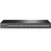 TP-LINK TL-SG1048, onbeheerde, Gigabit Ethernet (10/100/1000), full-duplex, geschikt voor montage in een rack, 1U