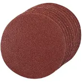 Silverline 125 mm klittenband schuurvellen, 10 pk. 4 x 60, 2 x 80, 120, 240 korrelmaten