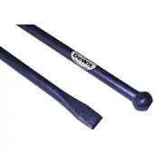 De Wit Stootijzer 28mm 1200mm lang met platte bek