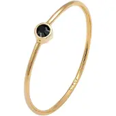 Elli Ring goud / zwart