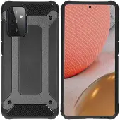 IMoshion Rugged Xtreme Backcover voor de Samsung Galaxy A72 - Zwart