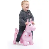 Ludi My Bouncing Unicorn Inflatable Ball Roze