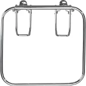 Wenko handdoekring Classic 17 x 17 x 4 cm staal chroom