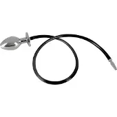 You2Toys - Piss to Ass Plug - holle anale plug met plasbuisexpander