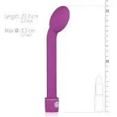 Easytoys - Vibe Collection Slim - G-punt vibrator - smal - siliconen - paars