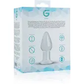Huismerk Glazen Buttplug No. 24 - 3,9 cm