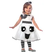 Amscan kinderkostuum Cute Ghost meisjes polyester jaar