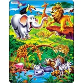 Larsen Puzzel safaridieren