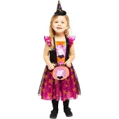 Amscan heksenkostuum Peppa Pig meisjes roze maanden