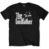 Ginza.se The Godfather - Logo White Heren T-shirt - XL - Zwart