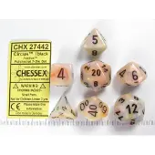 Chessex Festive Circus/Black Polydice (7)