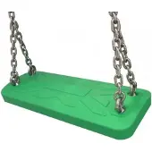 Intergard Rubberen schommel 45x16x4cm professioneel groen voor openbare speeltoestellen