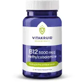 Vitakruid B12 5000 mcg methylcobalamine (60 smelttabletten)