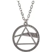 Ginza.se Pink Floyd - Dark Side Prism Ketting - Zilverkleurig
