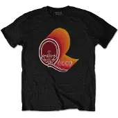 Ginza.se Queen - Retro Logo Heren T-shirt - L - Zwart