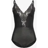 Erlich Textil Body 'Hannah' zwart