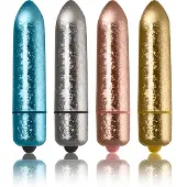 Rocks-Off Frosted Fleurs Mini Vibrator Blauw