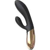 Zini - Dew Rabbit Vibrator Black & Gold