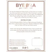 Bye Bra - zelfklevende borstlifters - waterdicht - transparant