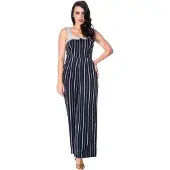 Dancing Days - SUMMER BREEZE 1920S Jumpsuit - M - Blauw