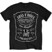 Ginza.se Guns N' Roses - Paradise City Label Heren T-shirt - 2XL - Zwart