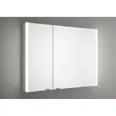 Muebles Ally spiegelkast met verlichting zijkant 83x65cm wit