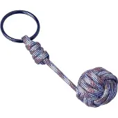 Munkees Sleutelhanger Paracord Brown Camo Bruin 8,5 Cm