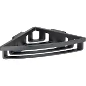 Wenko douche en badrekje Bralia 34,5 cm ABS zwart