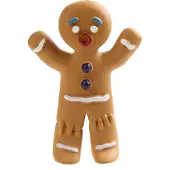 ALPEXE Comansi speelfiguur Shrek: Ginger Cookie 9 cm bruin