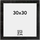 Walther design Home - Houten lijst - Fotoformaat 30x30 cm - Zwart