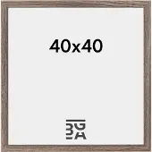 Walther design Fiorito - MDF Houten lijst - Fotoformaat 40x40 cm - Walnoot
