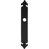 GPF bouwbeslag GPF Langschild 291x41x4mm WC72/8 smeedijzer